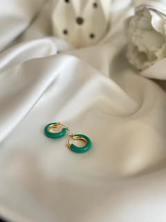 گوشواره حلقه ای کارتی درخشان و خاص